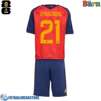 Fotballdrakt Barn Spania Mikel Oyarzabal #21 Hjemmedraktsett VM 2026 Kortermet (+ Korte bukser)